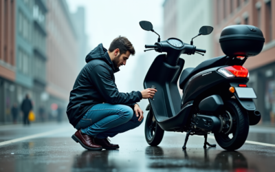Comment préparer un scooter pour affronter la saison des pluies en ville